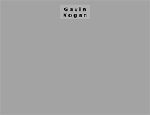 Tablet Screenshot of gavinkogan.com